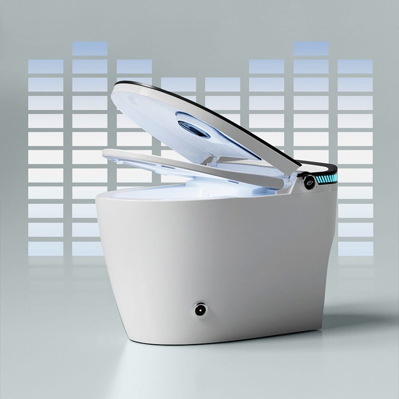 Elongated Floor Mount Bidet White Floor Standing Bidet with Heated Seat Clearhalo 'Bathroom Remodel & Bathroom Fixtures' 'Bidets' 'Home Improvement' 'home_improvement' 'home_improvement_bidets' 'Toilets & Bidets' 1200x1200_221aaab1-0efe-4980-8bf4-86ffaa2ae990