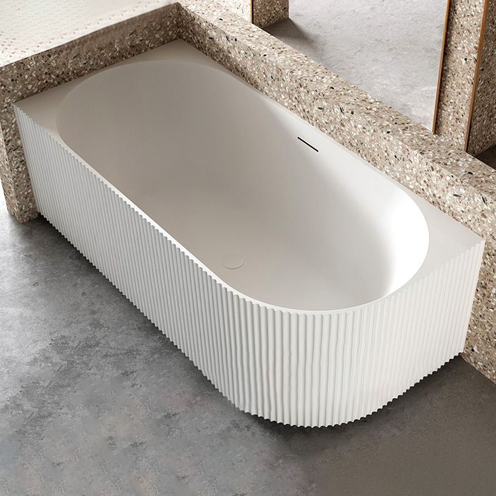 Antique Finish Soaking Bathtub Corner Modern Back to Wall Bath Tub Clearhalo 'Bathroom Remodel & Bathroom Fixtures' 'Bathtubs' 'Home Improvement' 'home_improvement' 'home_improvement_bathtubs' 'Showers & Bathtubs' 1200x1200_222f8321-ac64-4042-a958-bdaee0cececc