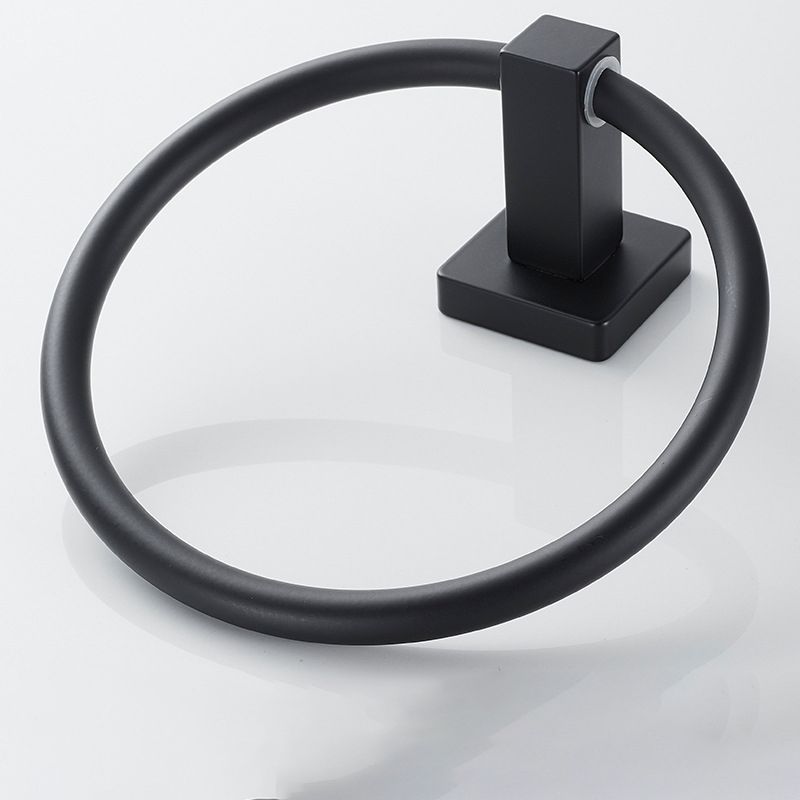 Traditional Bath Hardware Set Black Towel Ring Bath Shelf Bathroom Hardware Set Clearhalo 'Bathroom Hardware Sets' 'Bathroom Hardware' 'Bathroom Remodel & Bathroom Fixtures' 'bathroom_hardware_sets' 'Home Improvement' 'home_improvement' 'home_improvement_bathroom_hardware_sets' 1200x1200_226042aa-5f06-473c-9fbb-11bf7471b14e