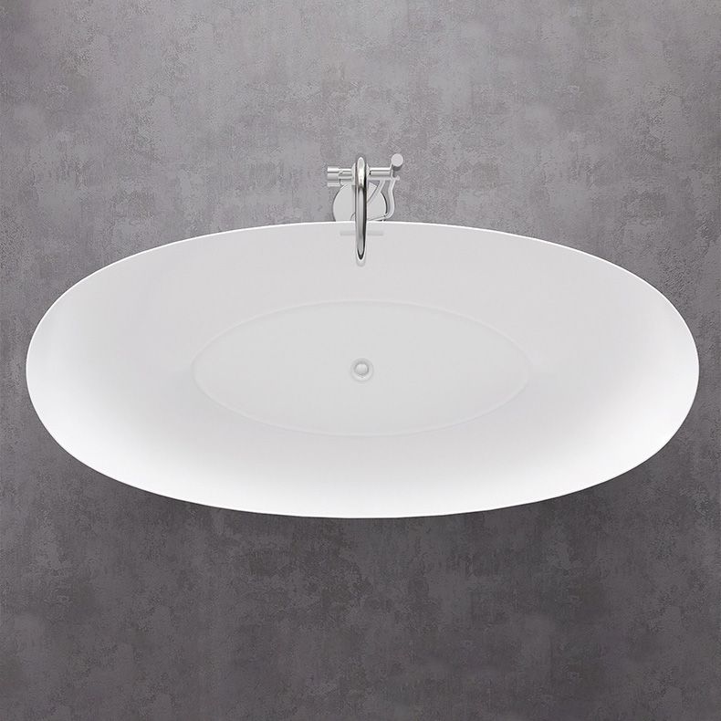 Oval Freestanding Soaking Bathtub Antique Finish Modern Bath Tub Clearhalo 'Bathroom Remodel & Bathroom Fixtures' 'Bathtubs' 'Home Improvement' 'home_improvement' 'home_improvement_bathtubs' 'Showers & Bathtubs' 1200x1200_24027e37-1ef9-4082-843e-00a5a5173e14