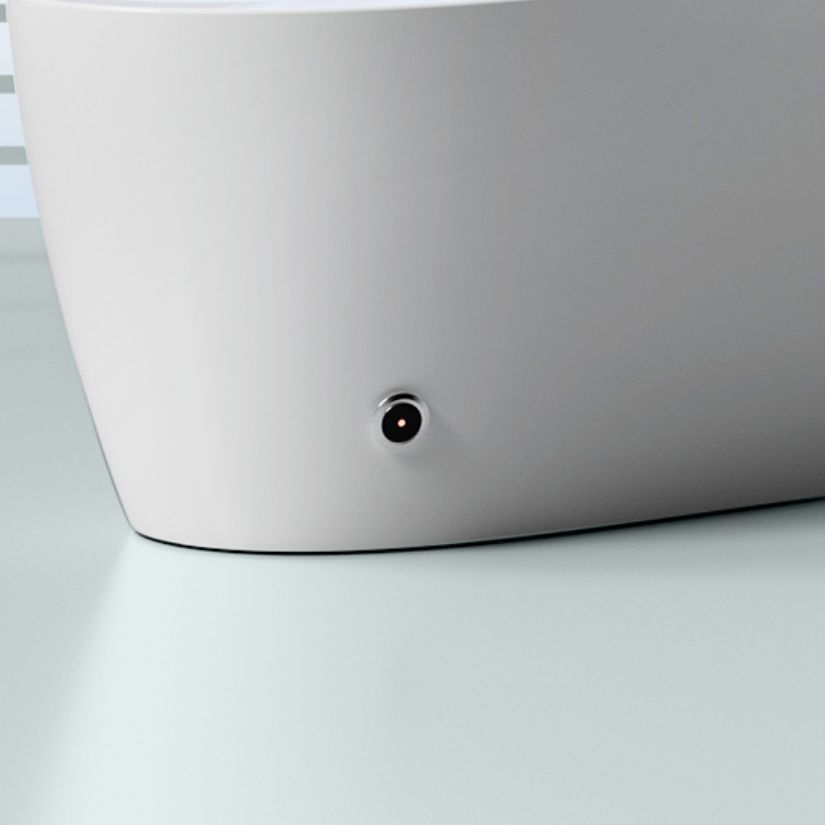 Elongated Floor Mount Bidet White Floor Standing Bidet with Heated Seat Clearhalo 'Bathroom Remodel & Bathroom Fixtures' 'Bidets' 'Home Improvement' 'home_improvement' 'home_improvement_bidets' 'Toilets & Bidets' 1200x1200_240a87f1-0e62-4da8-94ba-bd2f4c9411cf