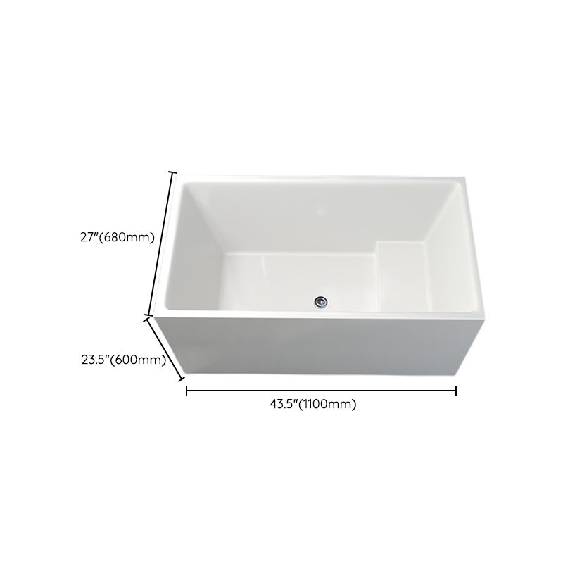 Soaking Bathtub Antique Finish Freestanding Back to Wall Bath Tub Clearhalo 'Bathroom Remodel & Bathroom Fixtures' 'Bathtubs' 'Home Improvement' 'home_improvement' 'home_improvement_bathtubs' 'Showers & Bathtubs' 1200x1200_255e30c9-e61d-4124-9221-2e65f2398156