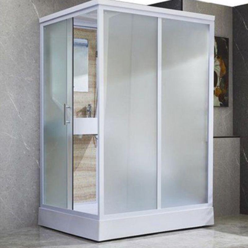 Modern Framed Shower Stall Clear Tempered Shower Stall for Bathroom Clearhalo 'Bathroom Remodel & Bathroom Fixtures' 'Home Improvement' 'home_improvement' 'home_improvement_shower_stalls_enclosures' 'Shower Stalls & Enclosures' 'shower_stalls_enclosures' 'Showers & Bathtubs' 1200x1200_25bb99ae-0161-4955-ac52-b5b3d7585702