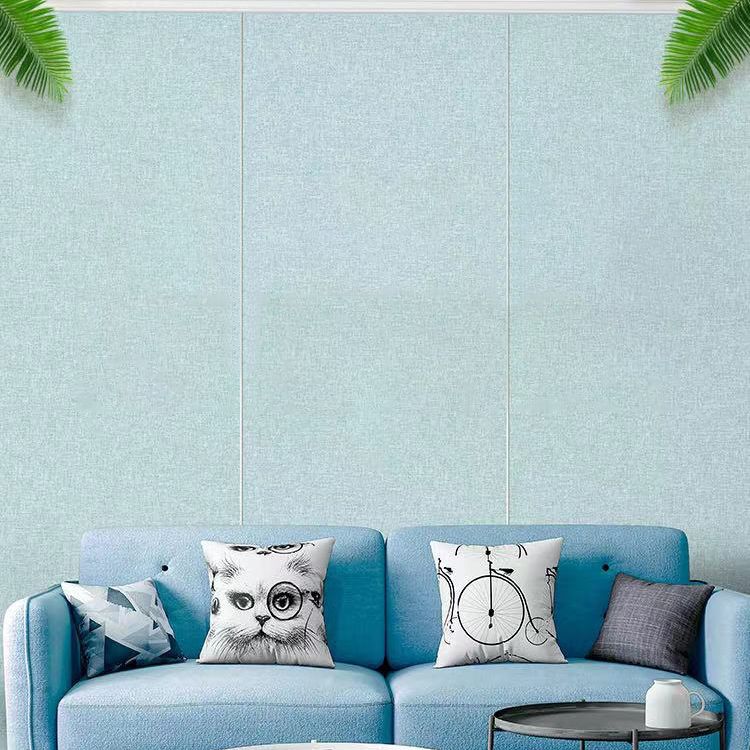 Modern Style Linen Wall Panel Living Room Peel and Stick Wall Paneling Clearhalo 'Flooring 'Home Improvement' 'home_improvement' 'home_improvement_wall_paneling' 'Wall Paneling' 'wall_paneling' 'Walls & Ceilings' Walls and Ceiling' 1200x1200_25c0d3da-0628-4c27-8a07-5826874df881