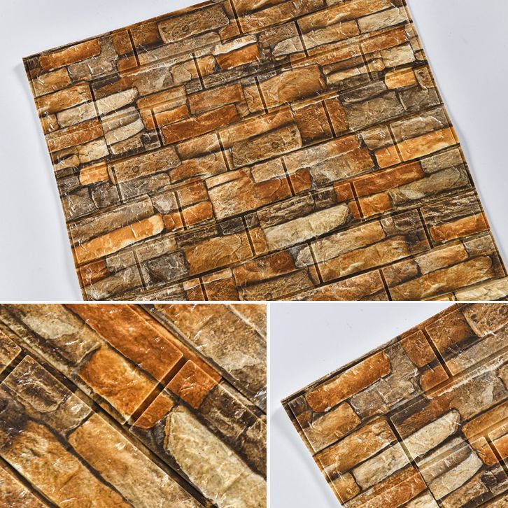 Industrial Wall Plank 3D Brick Bathroom Wall Panels Set of 5 Clearhalo 'Flooring 'Home Improvement' 'home_improvement' 'home_improvement_wall_paneling' 'Wall Paneling' 'wall_paneling' 'Walls & Ceilings' Walls and Ceiling' 1200x1200_25d1acb6-c2f5-4d75-8cef-bd37167e5508