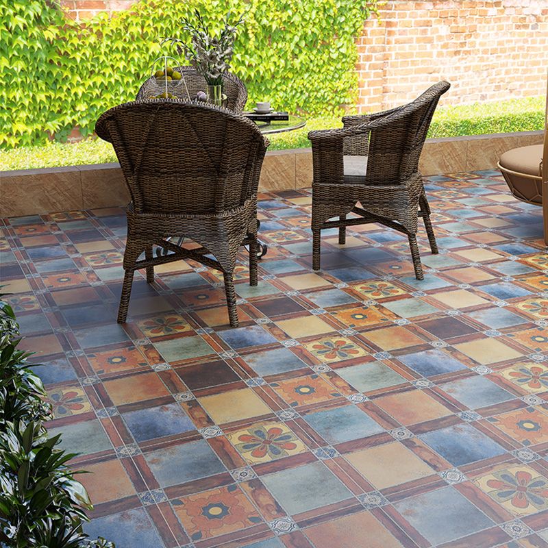 Wall & Floor Tile Outdoor Floor Ceramic Morocco Floor and Wall Tile Clearhalo 'Floor Tiles & Wall Tiles' 'floor_tiles_wall_tiles' 'Flooring 'Home Improvement' 'home_improvement' 'home_improvement_floor_tiles_wall_tiles' Walls and Ceiling' 1200x1200_25e131f9-5467-41ef-8361-62476bfab35c