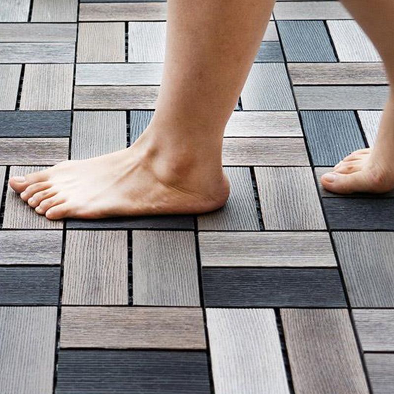 Contemporary Wood Flooring Tiles Waterproof Engineered Wood Flooring Clearhalo 'Flooring 'Hardwood Flooring' 'hardwood_flooring' 'Home Improvement' 'home_improvement' 'home_improvement_hardwood_flooring' Walls and Ceiling' 1200x1200_25ea3048-ec9d-4685-8378-5d6decd13365