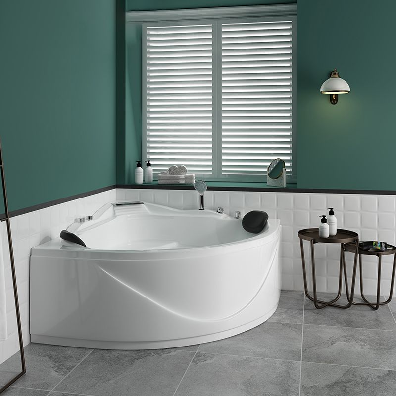 Modern Free Form Bathroom Bathtub Soaking with Drain Bath Tub Clearhalo 'Bathroom Remodel & Bathroom Fixtures' 'Bathtubs' 'Home Improvement' 'home_improvement' 'home_improvement_bathtubs' 'Showers & Bathtubs' 1200x1200_25fe4e26-0c93-41e8-af63-f32f188a9951