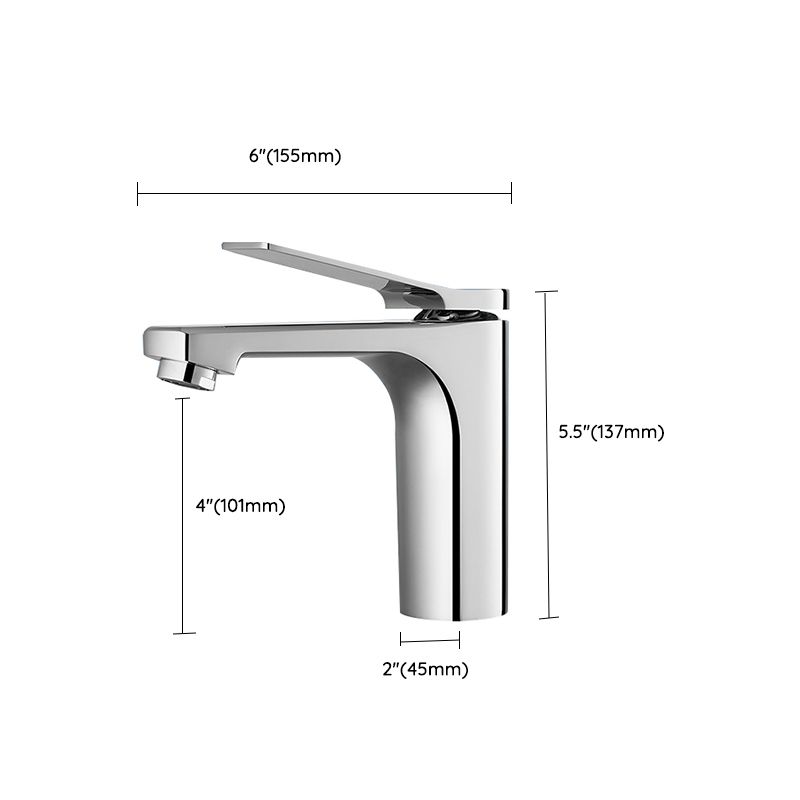 Contemporary Vessel Sink Faucet Lever Handle Low Arc Bathroom Vessel Faucet Clearhalo 'Bathroom Remodel & Bathroom Fixtures' 'Bathroom Sink Faucets' 'Bathroom Sinks & Faucet Components' 'bathroom_sink_faucets' 'Home Improvement' 'home_improvement' 'home_improvement_bathroom_sink_faucets' 1200x1200_26192eaf-6608-4ad5-9850-85a962ea9756