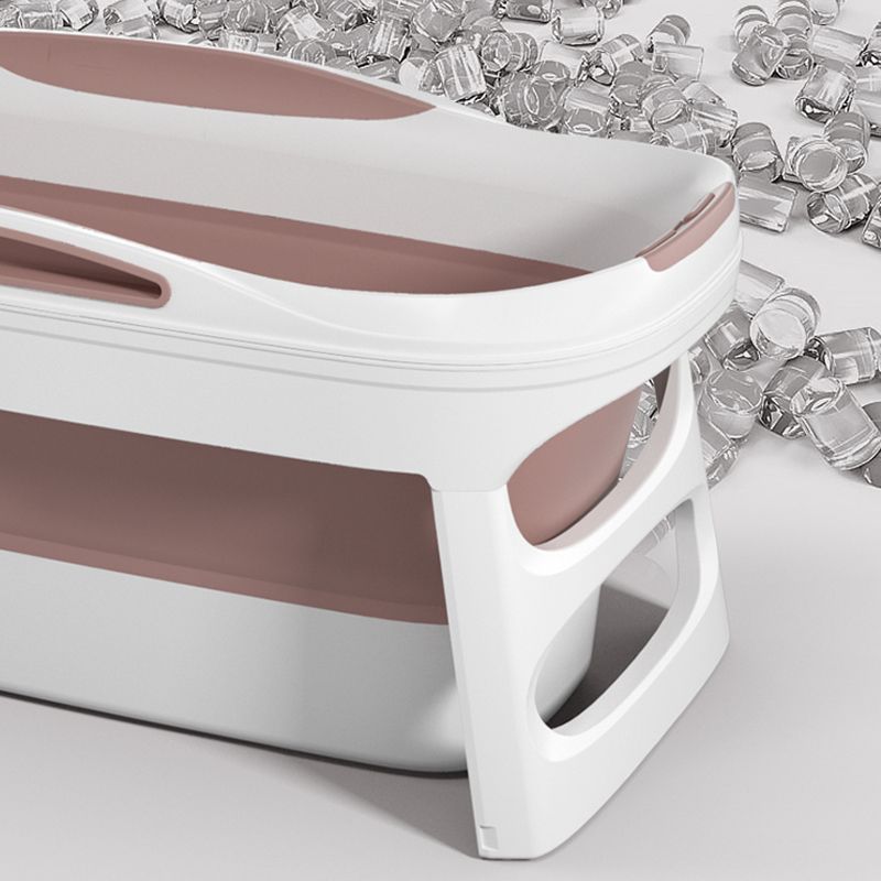 Plastic Rectangular Bath Tub Foldable Soaking Tub with Internal Drain Clearhalo 'Bathroom Remodel & Bathroom Fixtures' 'Bathtubs' 'Home Improvement' 'home_improvement' 'home_improvement_bathtubs' 'Showers & Bathtubs' 1200x1200_262f12dd-b833-4936-a594-d47aa28ffef3