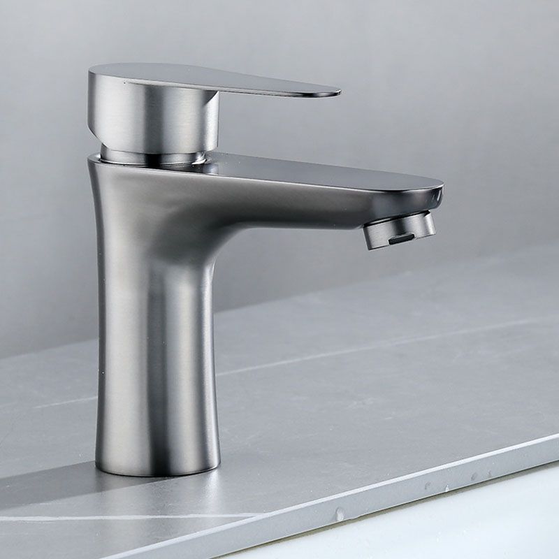 Contemporary Stainless Steel Vessel Faucet Lever Handles Low Arc Vessel Faucet Clearhalo 'Bathroom Remodel & Bathroom Fixtures' 'Bathroom Sink Faucets' 'Bathroom Sinks & Faucet Components' 'bathroom_sink_faucets' 'Home Improvement' 'home_improvement' 'home_improvement_bathroom_sink_faucets' 1200x1200_26301d89-5ef3-4fe4-bb5a-c1577b24118a