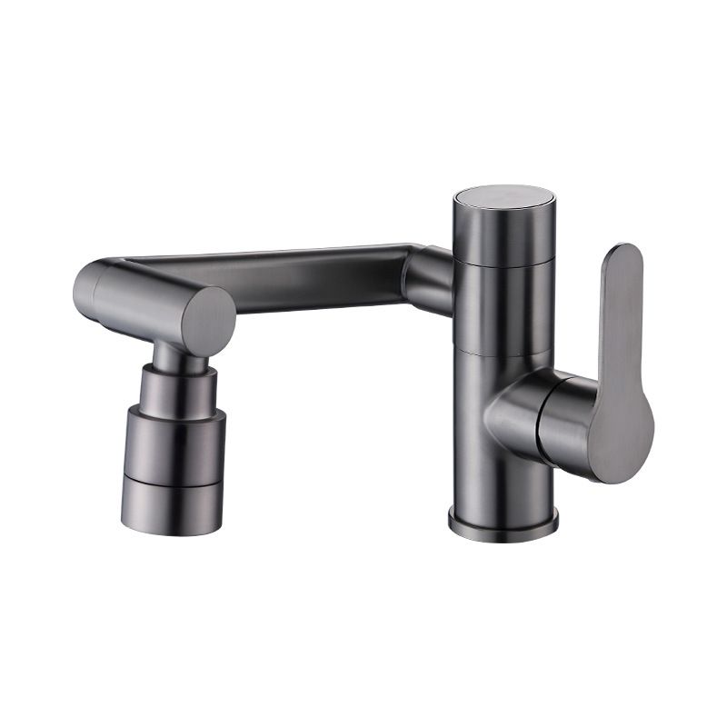 Modern Widespread Sink Faucet Solid Color Stainless Steel Centerset Lavatory Faucet Clearhalo 'bathroom_sink_faucets' 'Conjunta de Baño y Conjunta de Grifo' 'Coronamiento de Baño y Dispositivo de Baño' 'Grifo del lavabo del baño' 'Hogar' 'home_improvement' 'home_improvement_bathroom_sink_faucets' 'Mejoras para el hogar' 1200x1200_2648c579-f50e-4adf-80fa-47b4f97acb1d