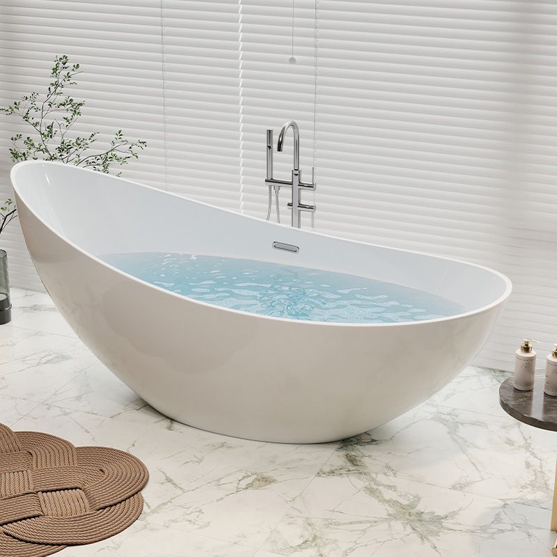 Acrylic Soaking Bathtub Antique Finish Single Slipper Bath Tub Clearhalo 'Bathroom Remodel & Bathroom Fixtures' 'Bathtubs' 'Home Improvement' 'home_improvement' 'home_improvement_bathtubs' 'Showers & Bathtubs' 1200x1200_266f6bf7-9ec6-418c-b23d-eaf6a7c81c7c