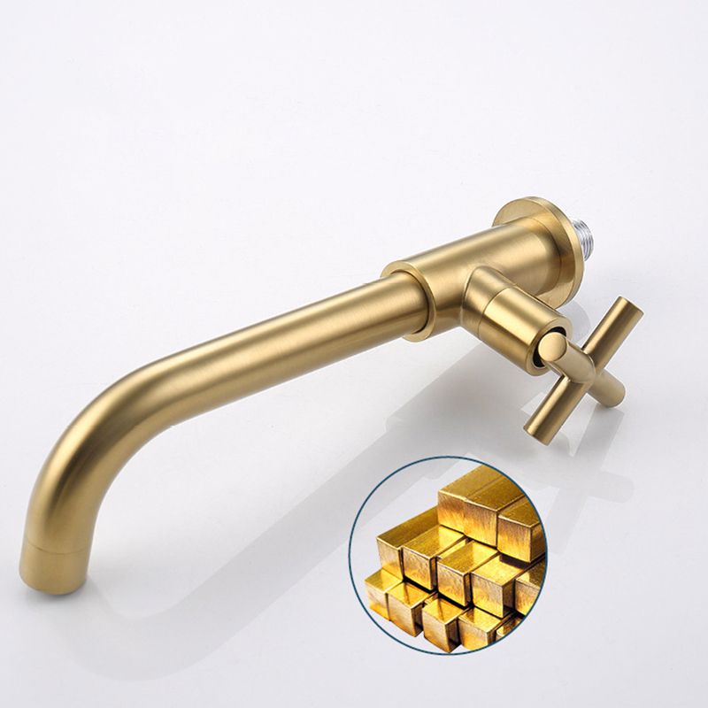 Glam 1-Handle Bathroom Sink Faucet Circular Wall Mounted Bathroom Faucet Clearhalo 'bathroom_sink_faucets' 'Conjunta de Baño y Conjunta de Grifo' 'Coronamiento de Baño y Dispositivo de Baño' 'Grifo del lavabo del baño' 'Hogar' 'home_improvement' 'home_improvement_bathroom_sink_faucets' 'Mejoras para el hogar' 1200x1200_2677904d-bee0-4e54-8657-725a3bb15257