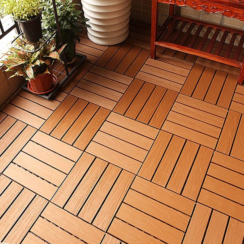 Classical Wood Outdoor Flooring Interlocking Patio Flooring Tiles Clearhalo 'Home Improvement' 'home_improvement' 'home_improvement_outdoor_deck_tiles_planks' 'Outdoor Deck Tiles & Planks' 'Outdoor Flooring & Tile' 'Outdoor Remodel' 'outdoor_deck_tiles_planks' 1200x1200_2696ebb8-168d-463b-bfe1-45b1ad489413