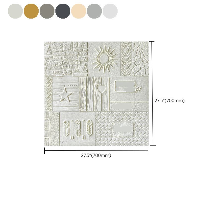 Farmhouse Wall Plank 3D Print Bedroom Living Room Wall Panels Set Clearhalo 'Flooring 'Home Improvement' 'home_improvement' 'home_improvement_wall_paneling' 'Wall Paneling' 'wall_paneling' 'Walls & Ceilings' Walls and Ceiling' 1200x1200_269b680d-214b-4ae8-806b-f2ee0d27dc73