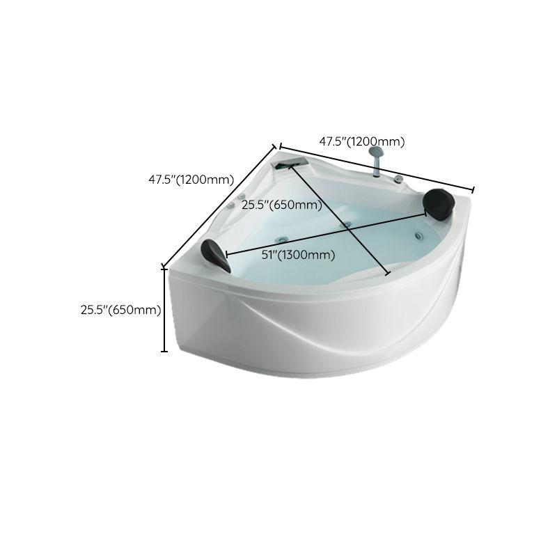 Modern Free Form Bathroom Bathtub Soaking with Drain Bath Tub Clearhalo 'Bathroom Remodel & Bathroom Fixtures' 'Bathtubs' 'Home Improvement' 'home_improvement' 'home_improvement_bathtubs' 'Showers & Bathtubs' 1200x1200_269eb416-8027-4ee2-81c7-8656783af850