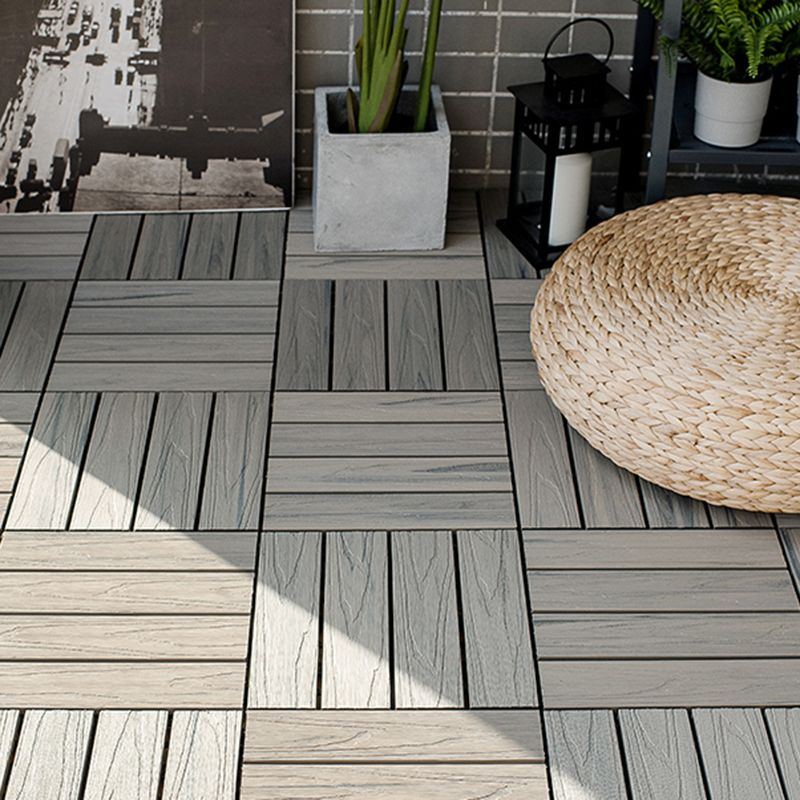 Square Decking Tiles Interlocking Striped Pattern Deck Plank Clearhalo 'Home Improvement' 'home_improvement' 'home_improvement_outdoor_deck_tiles_planks' 'Outdoor Deck Tiles & Planks' 'Outdoor Flooring & Tile' 'Outdoor Remodel' 'outdoor_deck_tiles_planks' 1200x1200_270f1141-25b0-4cce-9e2d-50f5fadce86f