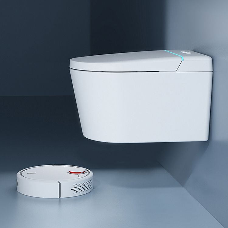 Elongated Wall Hung Toilet Set Temperature Control Wall Mounted Bidet Clearhalo 'Bathroom Remodel & Bathroom Fixtures' 'Bidets' 'Home Improvement' 'home_improvement' 'home_improvement_bidets' 'Toilets & Bidets' 1200x1200_27541a6b-ab99-4e7b-b9f2-b431fdfdf3e3