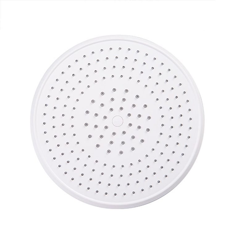 White Metal Shower Head Combo Modern Round Fixed Shower Head for Bathroom Clearhalo 'Bathroom Remodel & Bathroom Fixtures' 'Home Improvement' 'home_improvement' 'home_improvement_shower_heads' 'Shower Heads' 'shower_heads' 'Showers & Bathtubs Plumbing' 'Showers & Bathtubs' 1200x1200_27c4438d-59a0-415b-8c96-00c73ec8feec