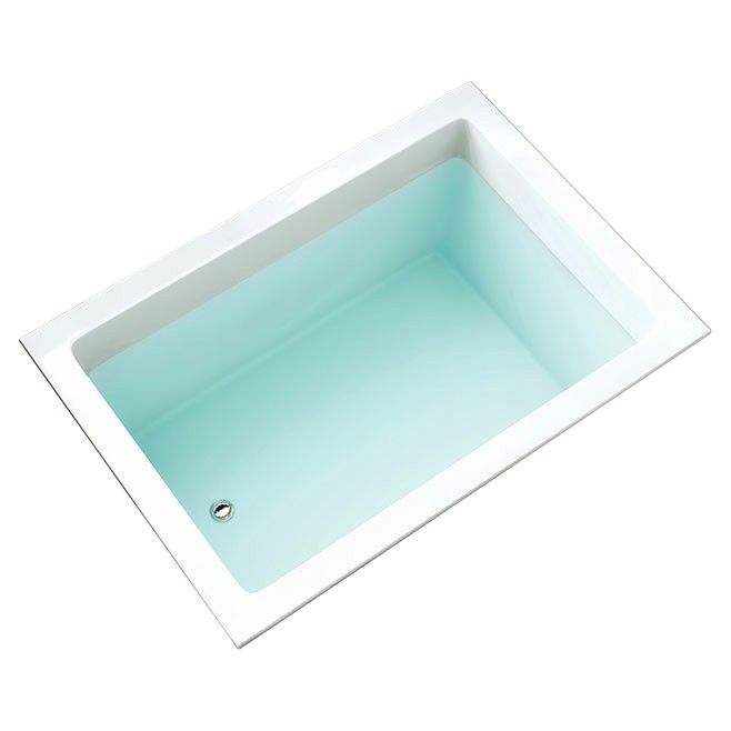 Modern Drop-in Acrylic Bathtub Rectangle Soaking/Whirlpool Bathtub Clearhalo 'Bathroom Remodel & Bathroom Fixtures' 'Bathtubs' 'Home Improvement' 'home_improvement' 'home_improvement_bathtubs' 'Showers & Bathtubs' 1200x1200_27db79e4-26e0-49af-bdc0-4df02874135a