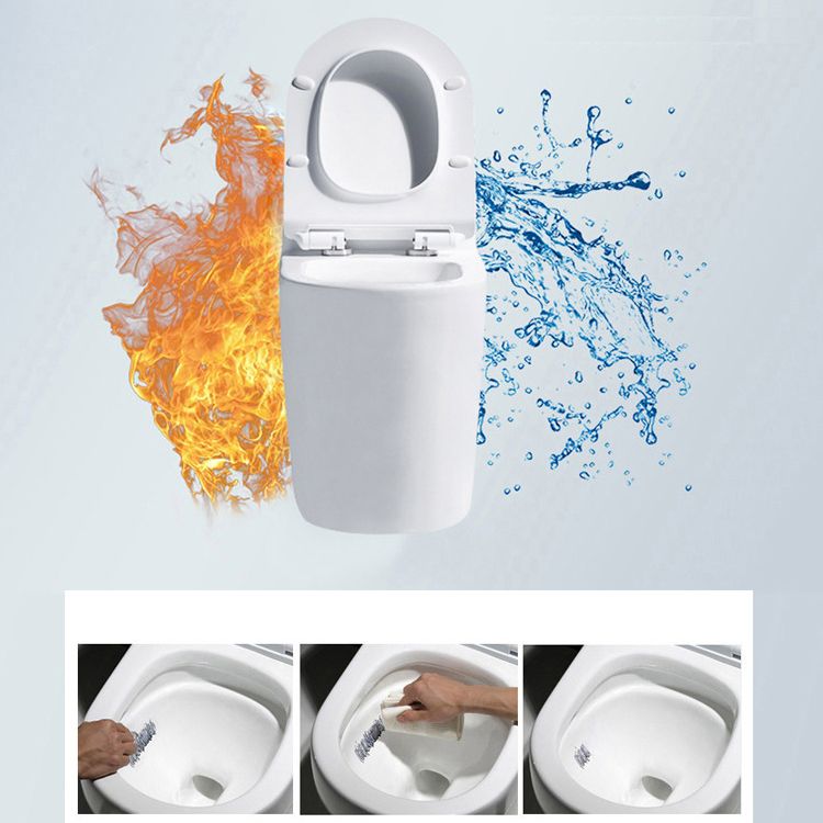 Modern One Piece Toilet Bowl Floor Mount Flush Toilet with Seat Clearhalo 'Bathroom Remodel & Bathroom Fixtures' 'Home Improvement' 'home_improvement' 'home_improvement_toilets' 'Toilets & Bidets' 'Toilets' 1200x1200_27e49594-d0b8-4c22-b3dc-5cb618f73b03