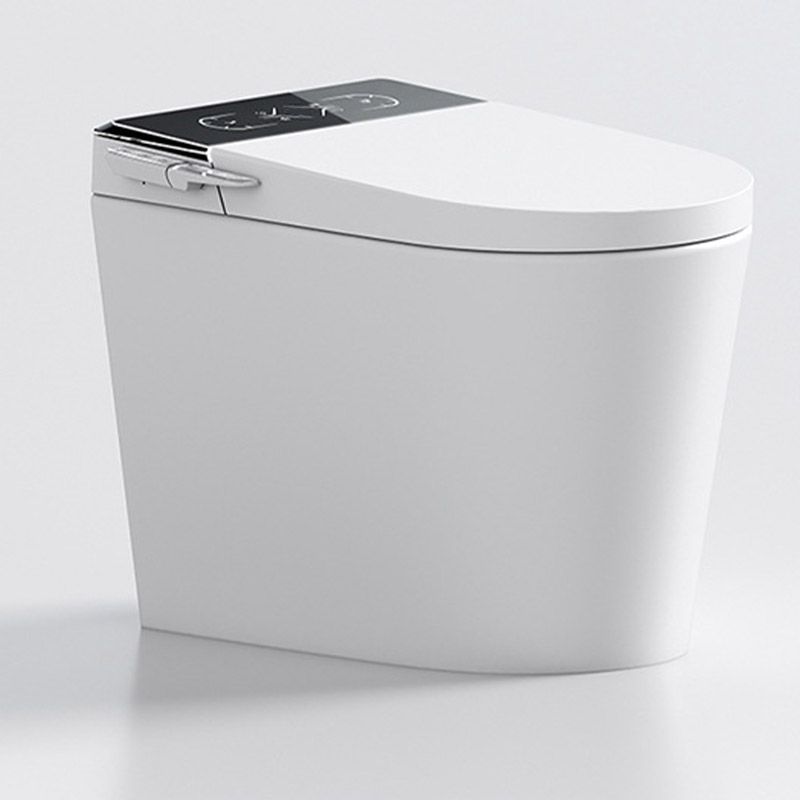 Modern White Heated Seat Toilet ABS Floor Mounted Flush Toilet with Seat Clearhalo 'Bathroom Remodel & Bathroom Fixtures' 'Home Improvement' 'home_improvement' 'home_improvement_toilets' 'Toilets & Bidets' 'Toilets' 1200x1200_27f59940-a3c4-4724-8968-e7c4d62f6695