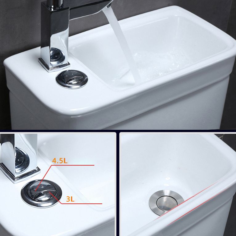 Floor Mounted Toilet One-Piece Toilet Modern Siphon Jet Flush Toilet Clearhalo 'Bathroom Remodel & Bathroom Fixtures' 'Home Improvement' 'home_improvement' 'home_improvement_toilets' 'Toilets & Bidets' 'Toilets' 1200x1200_28095036-32f5-42eb-a8a7-e5fea124534f