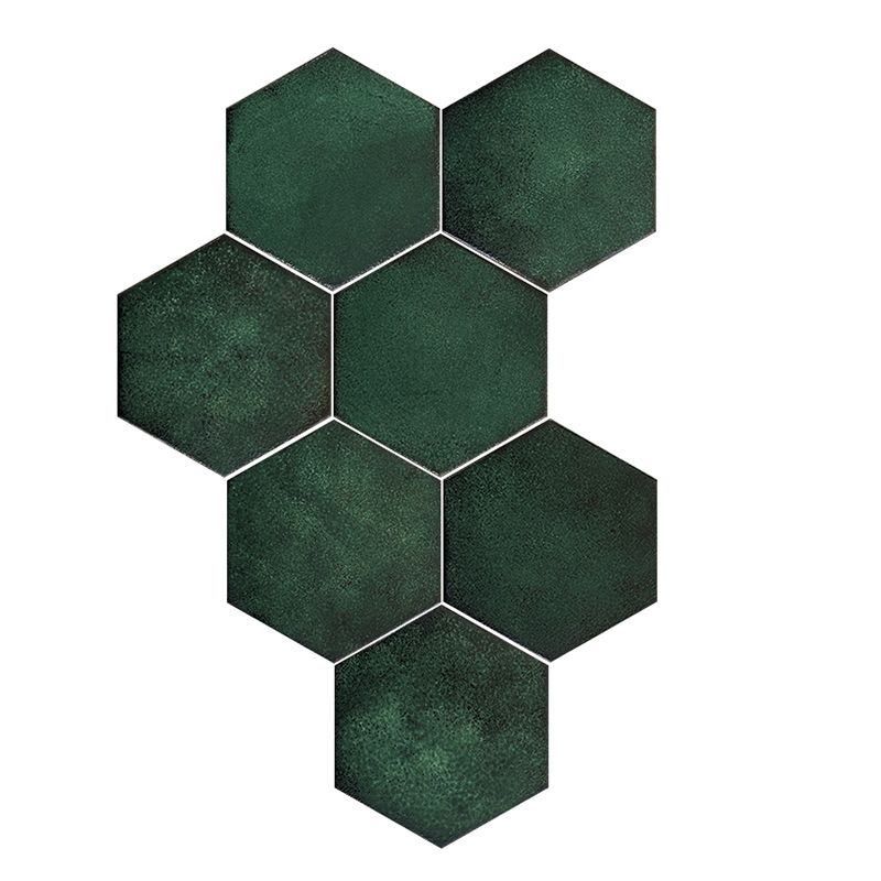 Porcelain Singular Tile Hexagon Shape Floor and Wall Tile with No Pattern Clearhalo 'Floor Tiles & Wall Tiles' 'floor_tiles_wall_tiles' 'Flooring 'Home Improvement' 'home_improvement' 'home_improvement_floor_tiles_wall_tiles' Walls and Ceiling' 1200x1200_280e5833-9f97-4fa9-897f-4f4d8a4e9f01