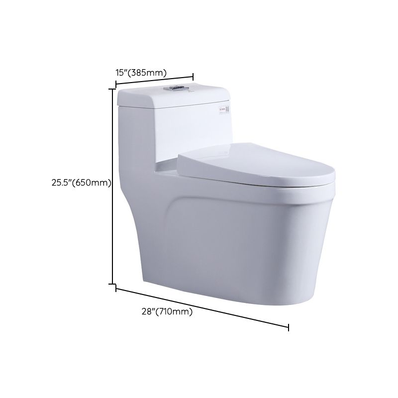 Modern Ceramic Toilet One Piece Flush Toilet with Toilet Seat Clearhalo 'Bathroom Remodel & Bathroom Fixtures' 'Home Improvement' 'home_improvement' 'home_improvement_toilets' 'Toilets & Bidets' 'Toilets' 1200x1200_28a46d92-9e7e-4560-a41c-aaa595bfa2e5