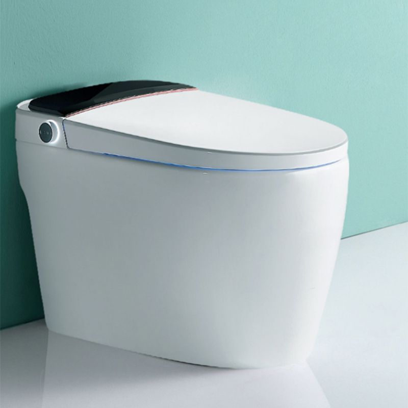 Floor Mount Bidet Elongated with Heated Seat Ceramic Contemporary Clearhalo 'Bathroom Remodel & Bathroom Fixtures' 'Bidets' 'Home Improvement' 'home_improvement' 'home_improvement_bidets' 'Toilets & Bidets' 1200x1200_29042f13-e42b-4422-85b4-931220a221bb