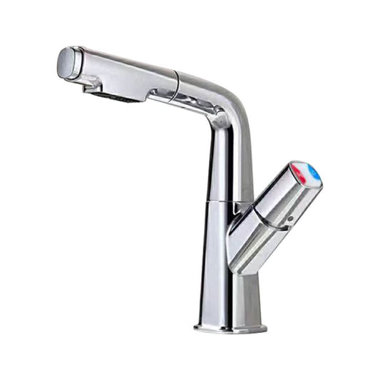 Rotatable Modern Sink Faucet Knob Handle Faucet for Bathroom Clearhalo 'bathroom_sink_faucets' 'Conjunta de Baño y Conjunta de Grifo' 'Coronamiento de Baño y Dispositivo de Baño' 'Grifo del lavabo del baño' 'Hogar' 'home_improvement' 'home_improvement_bathroom_sink_faucets' 'Mejoras para el hogar' 1200x1200_2906a734-100c-4c10-8705-a7f7c705a4d2