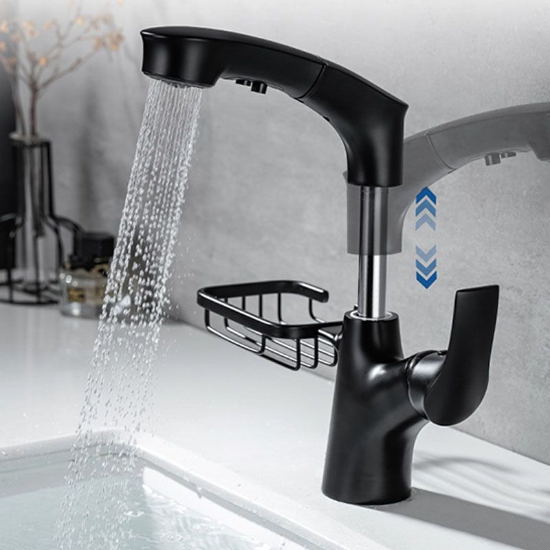 Industrial Sink Faucet Solid Color Centerset Bathroom Sink Faucet with Drain Assembly Clearhalo 'bathroom_sink_faucets' 'Conjunta de Baño y Conjunta de Grifo' 'Coronamiento de Baño y Dispositivo de Baño' 'Grifo del lavabo del baño' 'Hogar' 'home_improvement' 'home_improvement_bathroom_sink_faucets' 'Mejoras para el hogar' 1200x1200_29255769-fad5-4d1e-9cb0-d364c3dbd49f