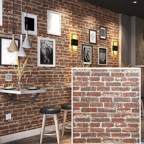 Industrial Wall Plank 3D Brick Bathroom Wall Panels Set of 5 Clearhalo 'Flooring 'Home Improvement' 'home_improvement' 'home_improvement_wall_paneling' 'Wall Paneling' 'wall_paneling' 'Walls & Ceilings' Walls and Ceiling' 1200x1200_2957faec-e3f2-4805-8869-acd6785b02e9