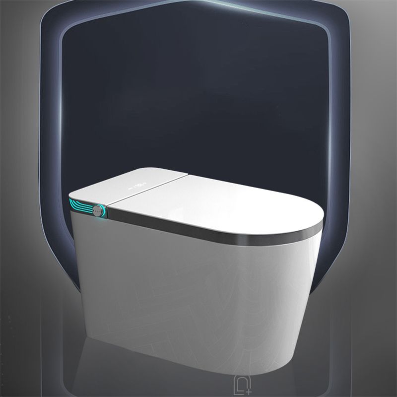Modern Ceramic White Elongated Floor Mount Bidet with Heated Seat Clearhalo 'Bathroom Remodel & Bathroom Fixtures' 'Bidets' 'Home Improvement' 'home_improvement' 'home_improvement_bidets' 'Toilets & Bidets' 1200x1200_295886ae-002e-42f4-a809-da1808e8957a
