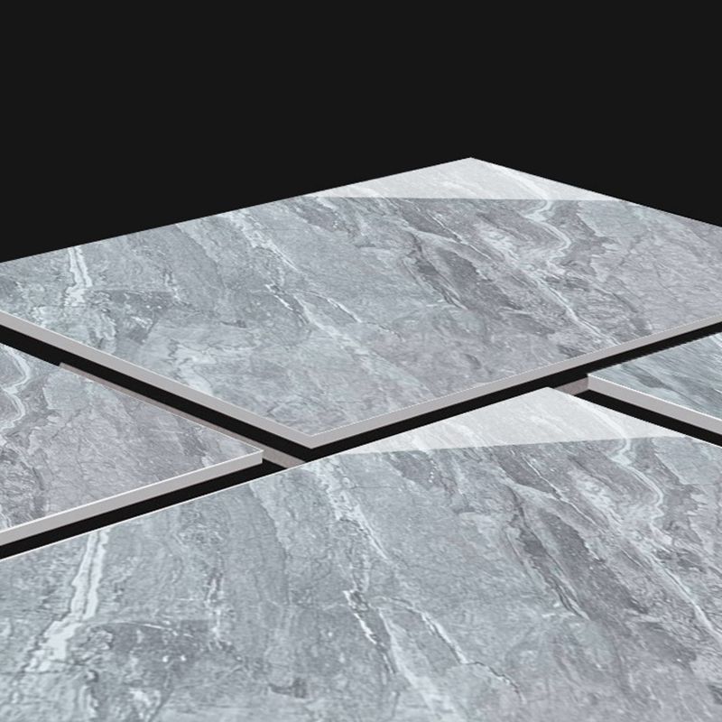 Marble Appearance Singular Tile Mirrored Rectangular Wall Tile Clearhalo 'Floor Tiles & Wall Tiles' 'floor_tiles_wall_tiles' 'Flooring 'Home Improvement' 'home_improvement' 'home_improvement_floor_tiles_wall_tiles' Walls and Ceiling' 1200x1200_299a8c95-bc1b-4d82-8142-3c5be313dd3f