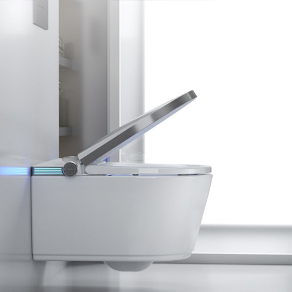 Horizontal Elongated Wall Mounted Bidet with Wireless Remote Control Clearhalo 'Bathroom Remodel & Bathroom Fixtures' 'Bidets' 'Home Improvement' 'home_improvement' 'home_improvement_bidets' 'Toilets & Bidets' 1200x1200_29a29fa3-7f18-434c-8a25-ea511ff343b3