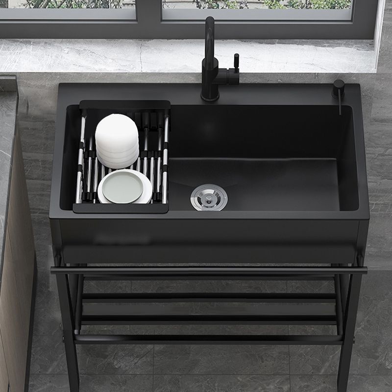 Contemporary Style Kitchen Sink Drop In Noise Cancelling Design Kitchen