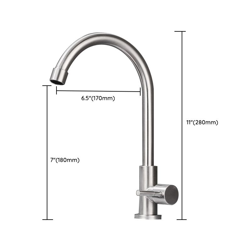 Modern Bridge Faucet Stainless Steel Swivel Spout Spray Kitchen Faucet Clearhalo 'Home Improvement' 'home_improvement' 'home_improvement_kitchen_faucets' 'Kitchen Faucets' 'Kitchen Remodel & Kitchen Fixtures' 'Kitchen Sinks & Faucet Components' 'kitchen_faucets' 1200x1200_2acc5fc2-3fb2-48d3-bdea-fdf819850315