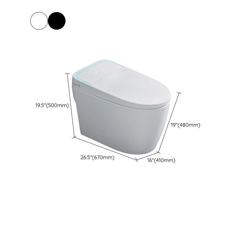 Modern Concealed Tank Toilet Skirted ABS Floor Mount Flush Toilet with Seat Clearhalo 'Bathroom Remodel & Bathroom Fixtures' 'Home Improvement' 'home_improvement' 'home_improvement_toilets' 'Toilets & Bidets' 'Toilets' 1200x1200_2adb9e76-973b-4dd9-8897-8dd12dde867c