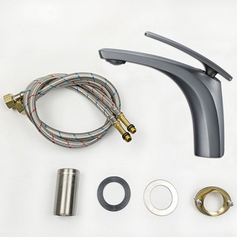 Gorgeous Metal Sink Faucet Plain Low Arc Centerset Bathroom Sink Faucet Clearhalo 'Bathroom Remodel & Bathroom Fixtures' 'Bathroom Sink Faucets' 'Bathroom Sinks & Faucet Components' 'bathroom_sink_faucets' 'Home Improvement' 'home_improvement' 'home_improvement_bathroom_sink_faucets' 1200x1200_2b2a3556-b5e4-48e3-b900-744acda013cd