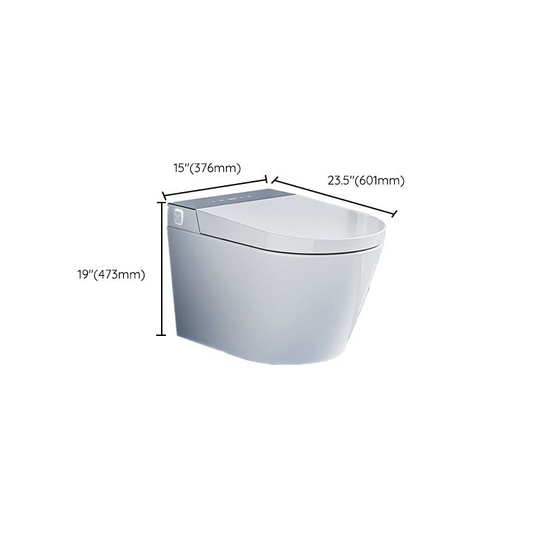 Vitreous China Bidets Bidets Toilet Temperature Control Elongated Seat Bidet in White Clearhalo 'Bathroom Remodel & Bathroom Fixtures' 'Bidets' 'Home Improvement' 'home_improvement' 'home_improvement_bidets' 'Toilets & Bidets' 1200x1200_2c87e596-73a2-489f-8579-3af56d8e5cad