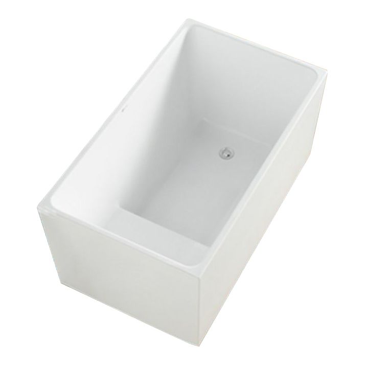 Soaking Back to Wall Bathtub Antique Finish Acrylic Bath Tub Clearhalo 'Bathroom Remodel & Bathroom Fixtures' 'Bathtubs' 'Home Improvement' 'home_improvement' 'home_improvement_bathtubs' 'Showers & Bathtubs' 1200x1200_2d53cfd9-3b3e-4471-b3cb-f30e9ace9c5b