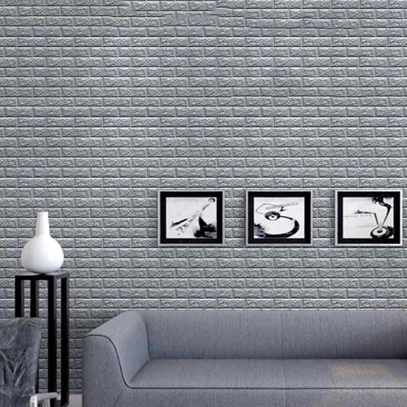 Modern Panel PVC 3D Embossed Self-Adhesive Paintable Indoor Wall Ceiling Clearhalo 'Flooring 'Home Improvement' 'home_improvement' 'home_improvement_wall_paneling' 'Wall Paneling' 'wall_paneling' 'Walls & Ceilings' Walls and Ceiling' 1200x1200_2deb30a2-8634-4a61-b49a-353dd0df156e
