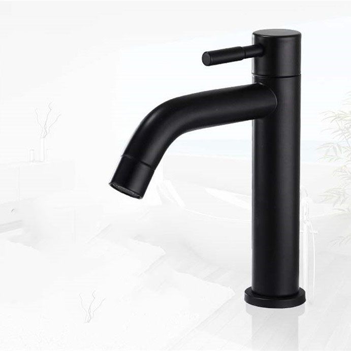 Industrial Vessel Faucet Stainless Steel Lever Handle Bathroom Faucet Clearhalo 'Bathroom Remodel & Bathroom Fixtures' 'Bathroom Sink Faucets' 'Bathroom Sinks & Faucet Components' 'bathroom_sink_faucets' 'Home Improvement' 'home_improvement' 'home_improvement_bathroom_sink_faucets' 1200x1200_2e55baa0-680d-43a2-9a18-3fe55fa62775