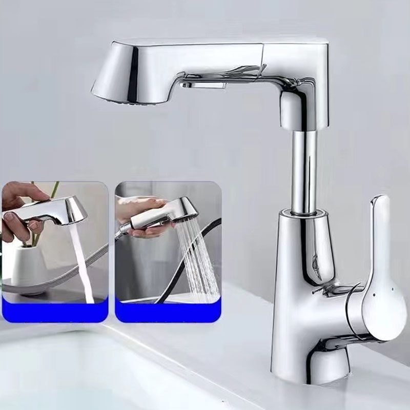 Contemporary Style Faucets Centerset Lever Handles Faucets for Bathroom Clearhalo 'Accueil' 'Amélioration Domiciliaire' 'bathroom_sink_faucets' 'Ensembles de Lavabo & de Robinet de Toilette' 'home_improvement' 'home_improvement_bathroom_sink_faucets' 'Robinet de Lavabo de Salle de Bain' 'Rénovation et Équipement de Salle de Bain' 1200x1200_2e5c4785-9bcb-4cff-b3b2-6de9b27838fd