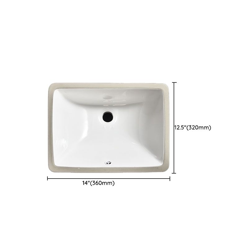 Contemporary Wash Stand Ceramic Metal Undermount Bathroom Sink Clearhalo 'Bathroom Remodel & Bathroom Fixtures' 'Bathroom Sinks & Faucet Components' 'Bathroom Sinks' 'bathroom_sink' 'Home Improvement' 'home_improvement' 'home_improvement_bathroom_sink' 1200x1200_2e6513f4-23ca-4ad4-ab7b-6b6b9f3ab0a3