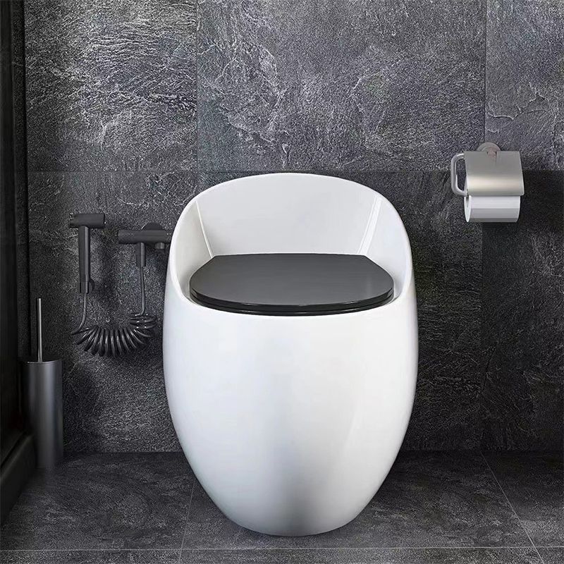 One Piece Toilet Modern Urine Toilet Floor Mounted Siphon Jet Toilet Bowl -  Clearhalo