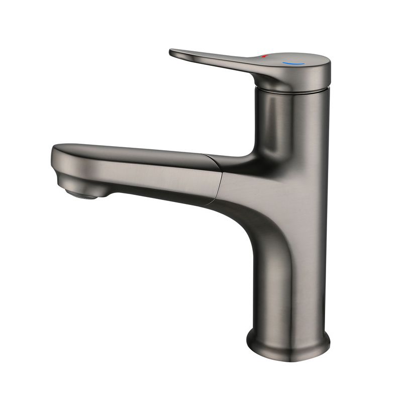 Contemporary Style Centerset Faucets Bathroom Faucets with Lever Handle Clearhalo 'Bathroom Remodel & Bathroom Fixtures' 'Bathroom Sink Faucets' 'Bathroom Sinks & Faucet Components' 'bathroom_sink_faucets' 'Home Improvement' 'home_improvement' 'home_improvement_bathroom_sink_faucets' 1200x1200_2fc3fca4-f289-4573-9b72-803895f3d0e9