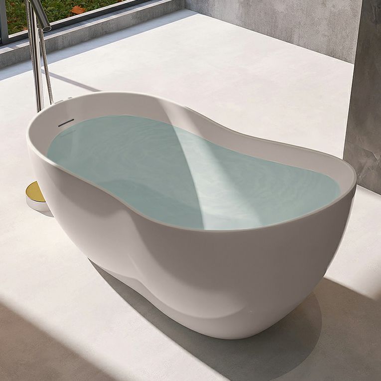 Modern Style Freestanding Soaking Bathtub Single Slipper Acrylic Bathtub for Bathroom Clearhalo 'Bathroom Remodel & Bathroom Fixtures' 'Bathtubs' 'Home Improvement' 'home_improvement' 'home_improvement_bathtubs' 'Showers & Bathtubs' 1200x1200_2fc7d221-66c5-44c5-b2cf-3e481c1fa84d